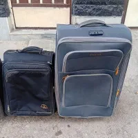 ۵عدد چمدان مسافرتی خارجی سالم و تمیز جنس درجه یک|کیف، کفش، کمربند|اصفهان, شیخ اشراق|دیوار