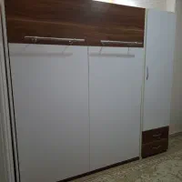 تخت تاشو کارکرده|تخت و سرویس خواب|قم, دانش|دیوار