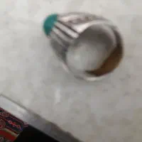 انگشترفیروزه نقره دستسازگم کردم