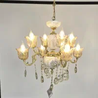 لوستر سرامیک برنج