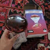 لامپ مادون قرمز  با پایه