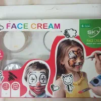 اکوا رنگی۶رنگ.نقاشی چهره ی بچه