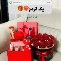 باکس ولنتاین و گل روبانی