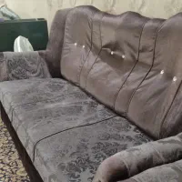 مبل راحتی هفت نفره، میز عسلی و چهار جلو مبلی نو|مبلمان خانگی و میز عسلی|تهران, علی‌آباد|دیوار