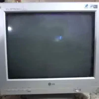 مانیتور crt سالم قاب شکسته