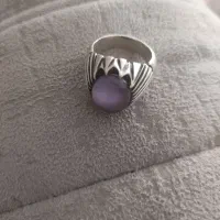 انگشتر عقیق سوسنی