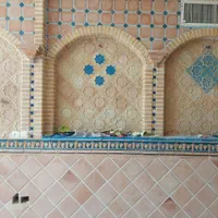 آجرسنتی قزاقی آجرنما کاشی سنتی  آجر لعابدار|مصالح و تجهیزات ساختمان|اصفهان, طامه|دیوار