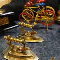 دله قهوه برنجی برنزی کلکسیون ظروف آشپزخانه مجسمه|کلکسیون اشیاء عتیقه|تهران, افسریه جنوبی|دیوار