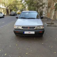 پراید صبا مدل 1387 بی رنگ  و کم کار کرد واقعی