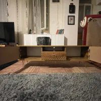 میز ال سی دی چوبی|مبلمان خانگی و میز عسلی|کرج, گلستان|دیوار