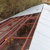 سقف شیروانی جوشکار آلاچیق سردر