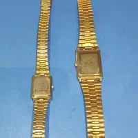 ساعت زوج سوئیستا با روکش طلا|ساعت|اردبیل, |دیوار