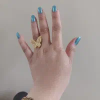 انگشتر طلا پروانه