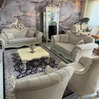 مبلمان استیل ۷ نفره