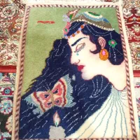 تابلو فرش دستباف قدیم