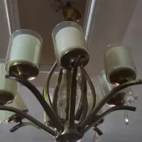 لوستر ۸ شعله حبابی|لوستر و چراغ آویز|مشهد, توس (بلوار توس)|دیوار