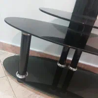 زیر تلویزیون به همراه پایه پشت تلویزیون