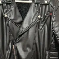 کاپشن چرم پلیسی سایز XLقیمت 850 و  اورکت قیمت 450