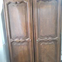 کمد۲تکه تمیزومحکم ودراور۵کشو ام دی آف تمیز