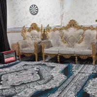 مبل ۷ نفره تمیز|مبلمان خانگی و میز عسلی|بندر ماهشهر, |دیوار