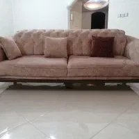 مبل راحتی 3 نفره به همراه میز جلو مبلی کشودار|مبلمان خانگی و میز عسلی|مشهد, زمرد|دیوار