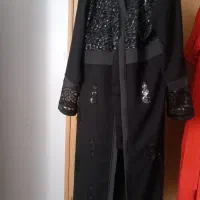 مانتو مشکی مجلسی