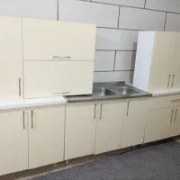 کابینت های گلاس با هود و سینک دست دو 6 متری|مصالح و تجهیزات ساختمان|همدان, |دیوار