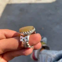 انگشتر یاقوت و عقیق نقره|جواهرات|بجنورد, |دیوار