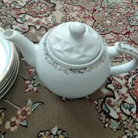 بشقاب و قوری چینی|ظروف سرو و پذیرایی|قم, نیروگاه|دیوار