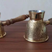قهوه جوش برنزی هندی|قوری، کتری، قهوهساز دستی|تبریز, |دیوار