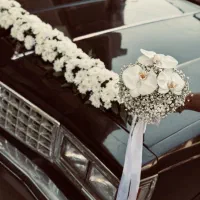 ماشین عروس ،دسته گل عروس