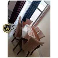 کاور صندلی ناهارخوری مدل لاکرا پفکی ترک|مبلمان خانگی و میز عسلی|تهران, شهرک پرواز|دیوار