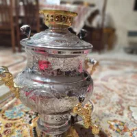 سماور گازی برنجی نو مدل آریان