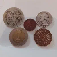 تعدادی سکه کلکسیونی