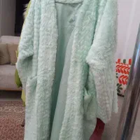 پالتو پوست طرح دار ،سبز روشن،آکبند