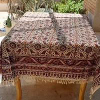 سفره ده نفره و رومیزی ۸ نفره|پرده، رانر، رومیزی|تهران, ائمه اطهار|دیوار