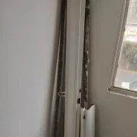 درب ورودی چوبی باچهارچوب به همراه حفاظ درب|مصالح و تجهیزات ساختمان|مشهد, یوسفیه (شهرک غرب)|دیوار