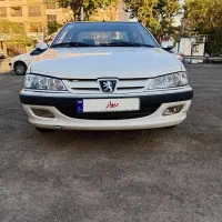 پژو پارس سال مدل ۹۳ سفید داشبورد جدید تک برگ