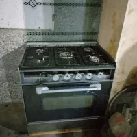 گاز طرح فر ۵ شعله سالم سیلور|اجاق گاز و لوازم برقی پختوپز|ری, هاشمآباد|دیوار