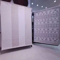 فرش ۶متر پینترستی پتینه کاشان طوسی نگارین