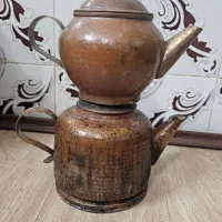 کتری و قوری مسی کارکرده