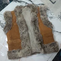 پافر جلیقه پوست و خز بچه‌گانه