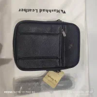 کیف حمایل مردانه نو با اتیکت و بسته بندی چرم مشهد