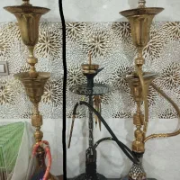 قلیون برنجی لوکس