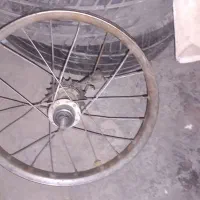 دوعدد طوقه ی دوچرخه ۱۶ خودرو دار توپی بلبرینگ