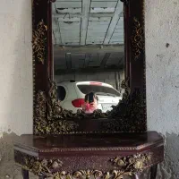 فروش آیینه و میز زیر آیینه تمیز و قشنگ