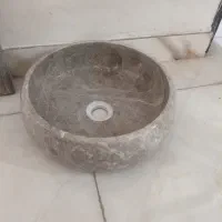 روشویی سنگ روشویی لگن سنگی|لوازم سرویس بهداشتی|کرمانشاه, |دیوار