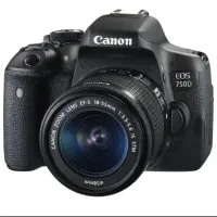 دوربین کنون 750d با لنز 55-18 نقد و اقساط