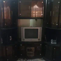 بوفه تزئینی سه‌تکه/ شیک و سالم/مناسب دکور پذیرایی|بوفه، ویترین، کنسول|بهبهان, |دیوار