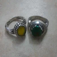 انگشتر شرف الشمس و فیروزه